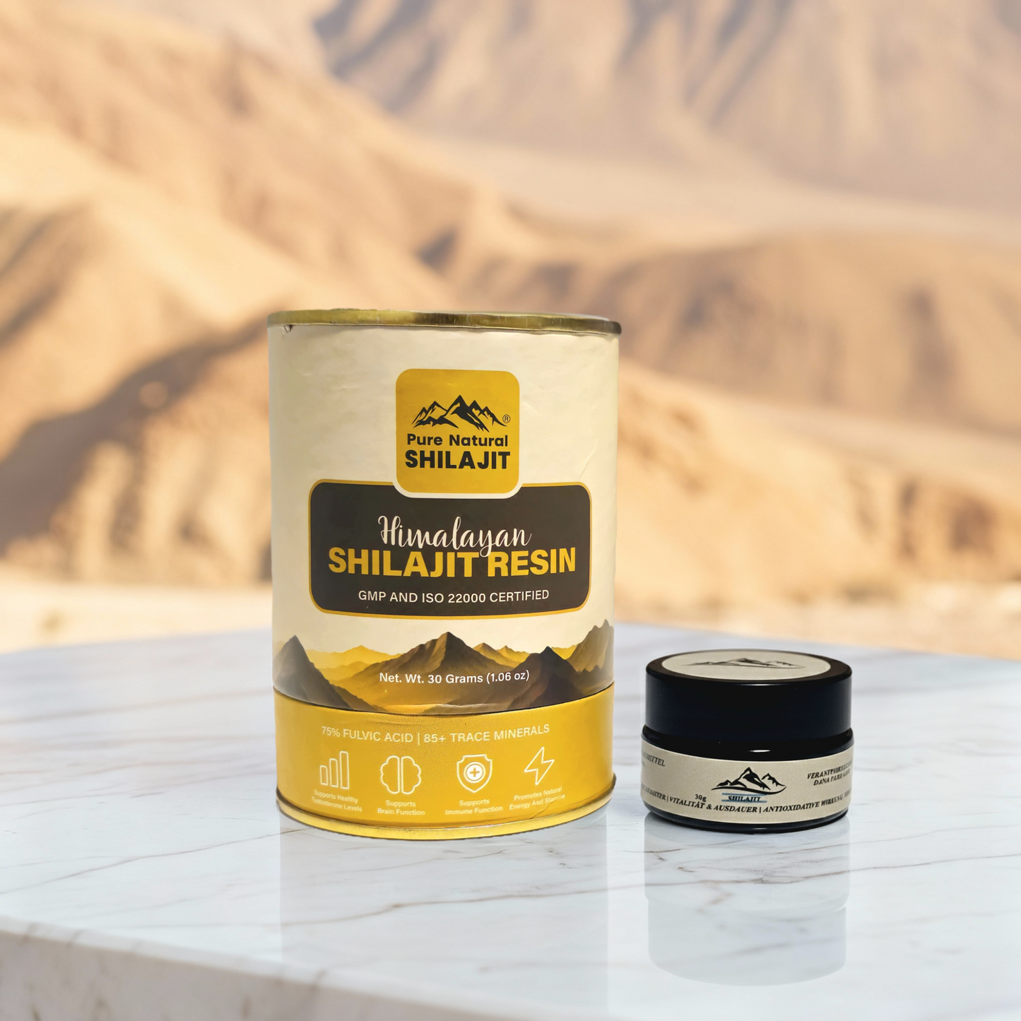 Reinstes Shilajit: Das Schwarze Gold des Himalayas 100% Natur: 30g